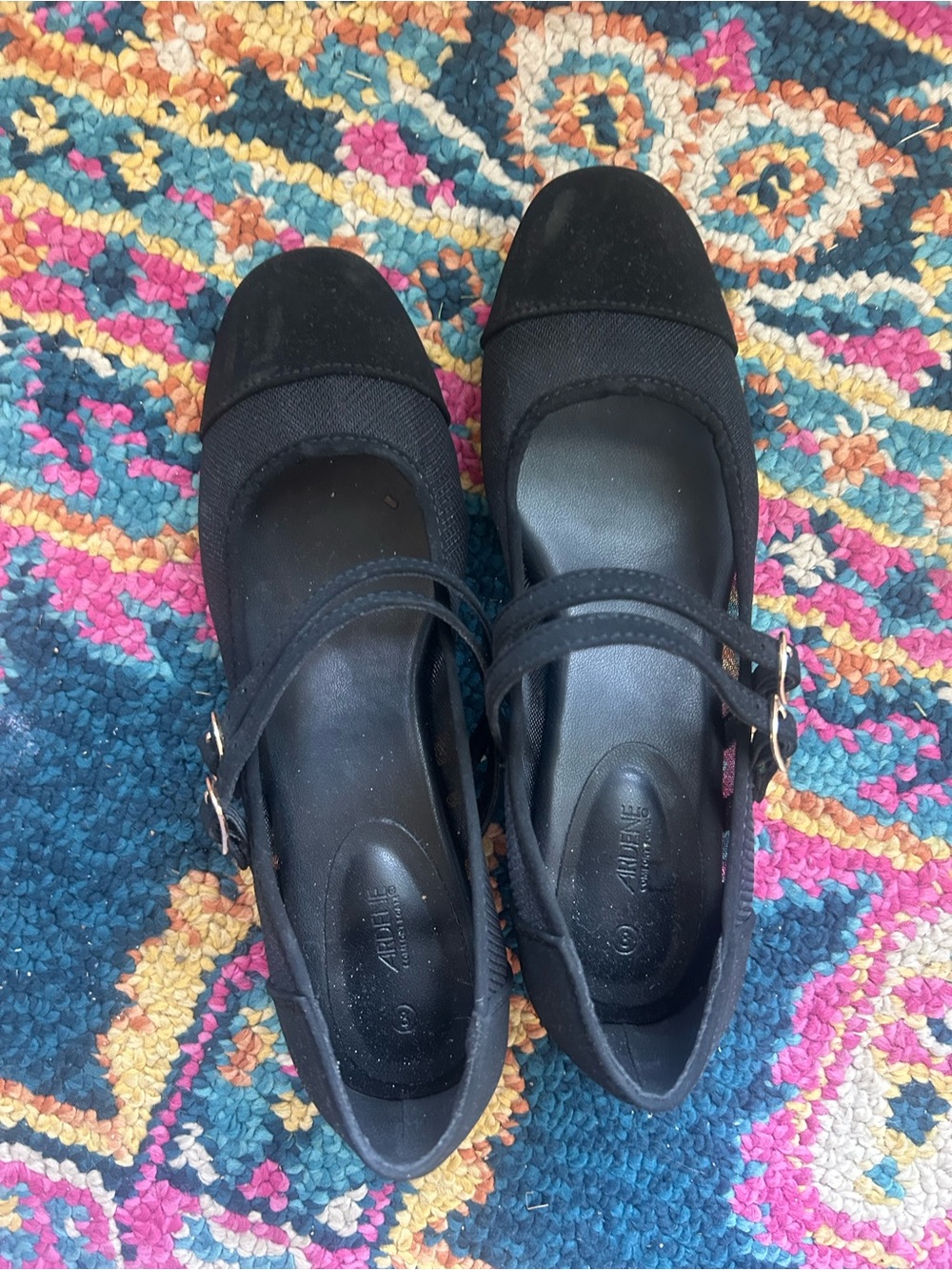 Black Low Heel Ballet Flats | Ardene